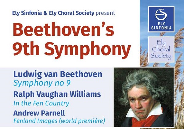 Ely Sinfonia and Ely Choral Society present BEETHOVENâ€™S 9th