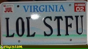lol-stfu-license-plate